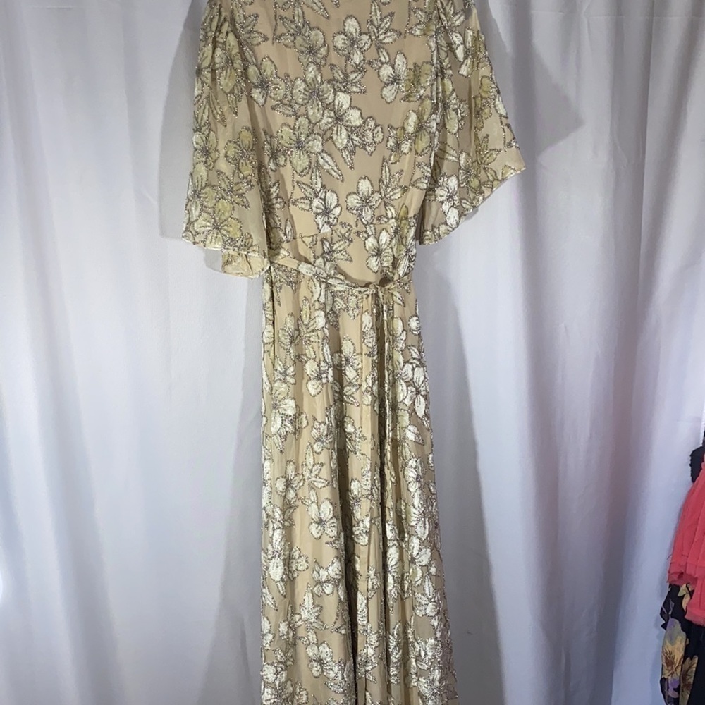 BHLDN BLOOMSBURY MAXI DRESS CREAM - Picture 10 of 13